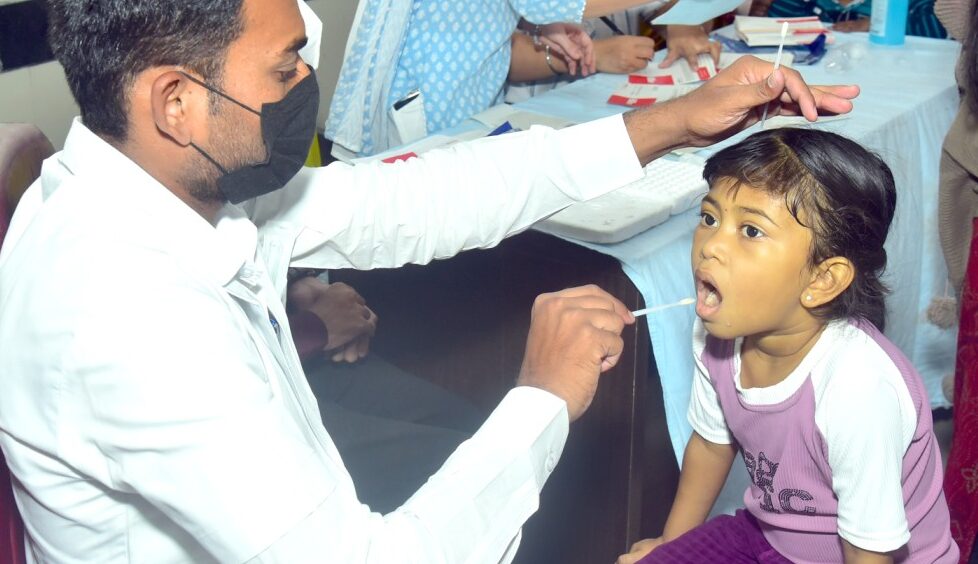 Be the lifeline. Support Thalassemia Affected Children. Arogya Seva Mission.